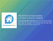 Tablet Screenshot of navimumbaihomes.com